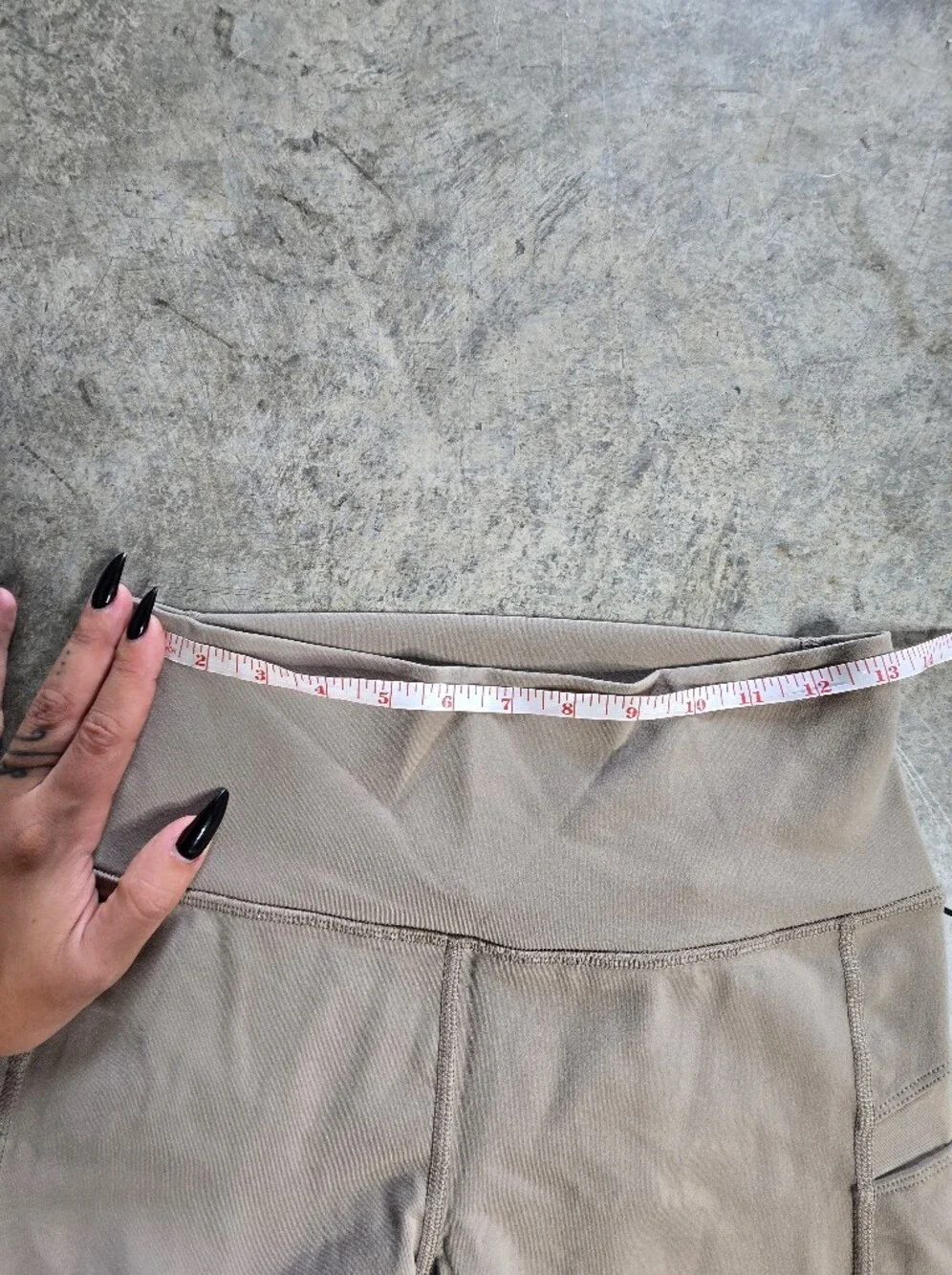 ALO Yoga Block High-Waist Leggings Gravel Size L